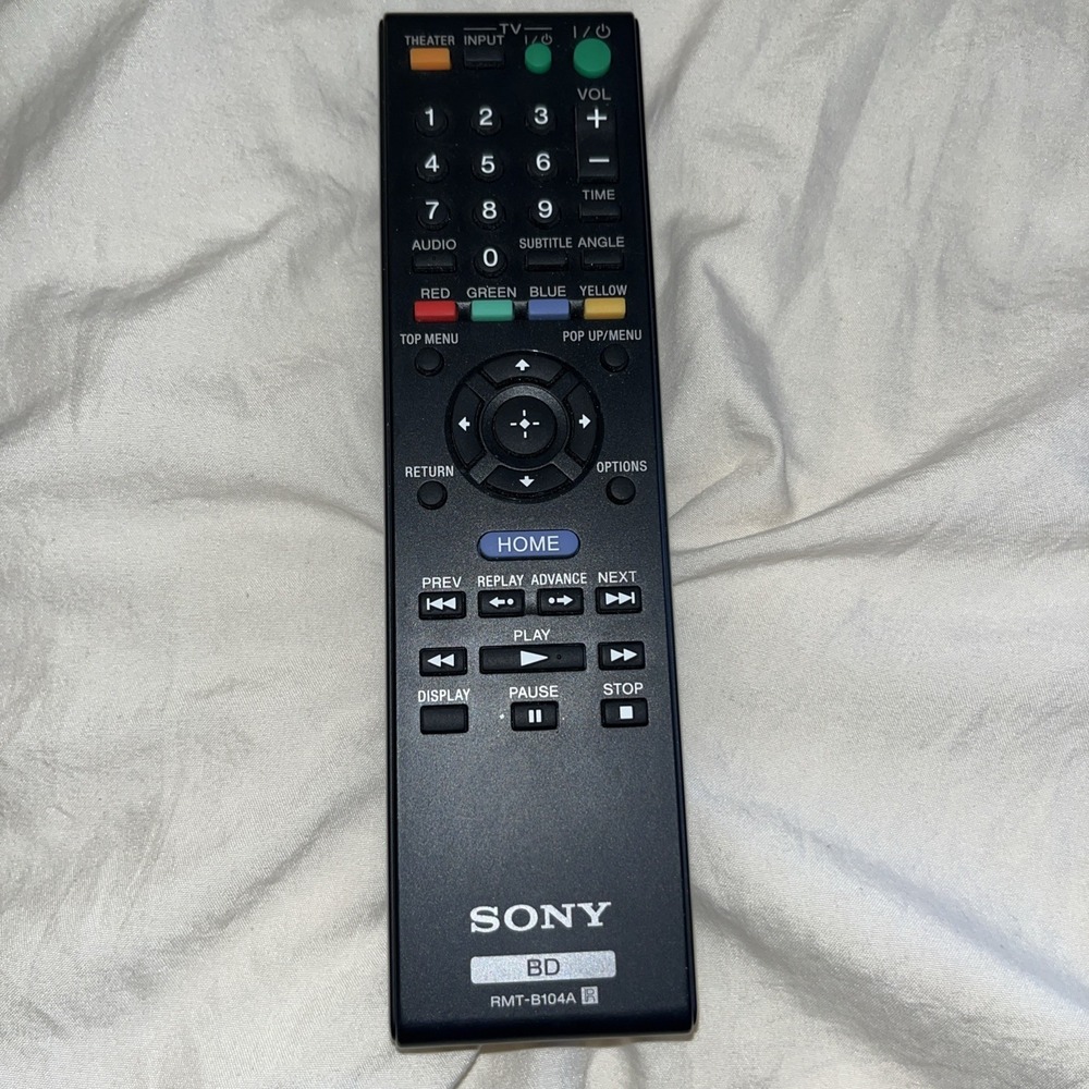 OEM Sony RMT-B118A DVD Blu-ray Player Remote Control USED Tested